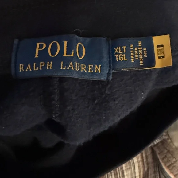 POLO Ralph Lauren Men's Polo Double Knit Sweatpants Navy Athletic Active Sz XLT